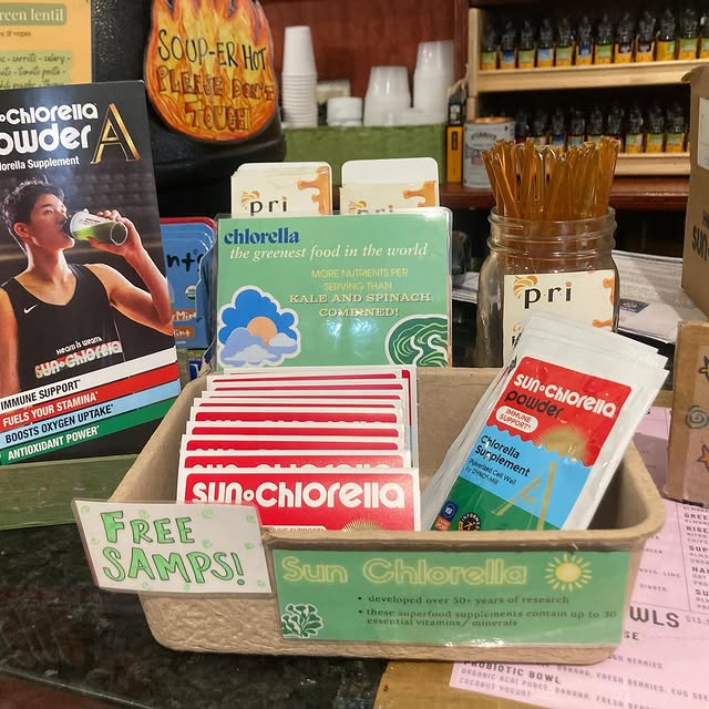 Sun Chlorella supplements and wellness products
