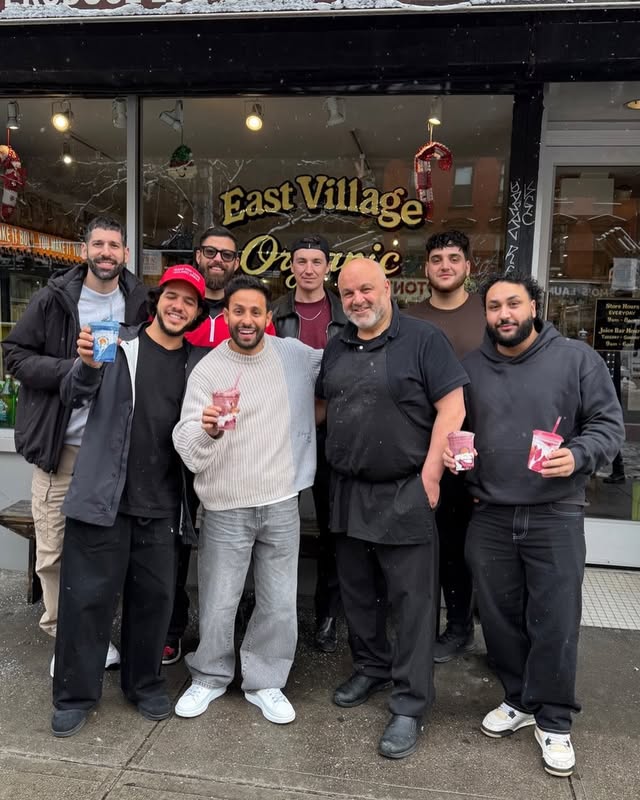 The East Village Organic team